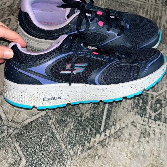 Skechers Women's GO RUN CONSISTENT - Vivid Horizon running sneakers size 7.5 - Picture 3 of 10